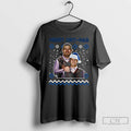 Classic Dan Campbell And Jared Goff Detroit Lions Football Merry Grit Mas Merry Christmas