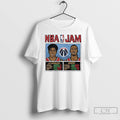 Classic Nba Jam Wizards Johnson And Alex Sarr Players T Shirts