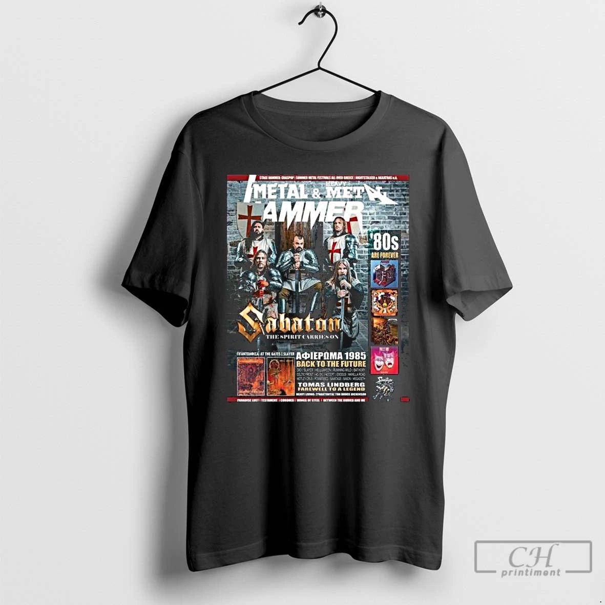 Classic Sabaton On The Cover Of Metal Hammer Greece October Issue 2025 The Spirit Carries