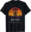 Disc Golf Funny disc-lexia Meme Joke Disc Golf Unisex T-Shirt