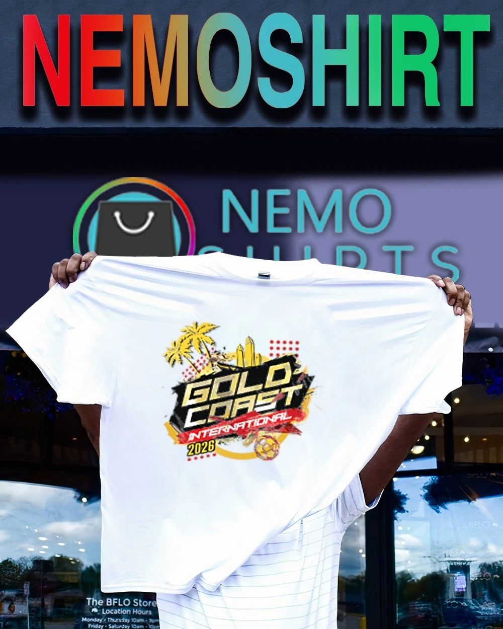Gold Coast International Futsal Cup 2026 shirt
