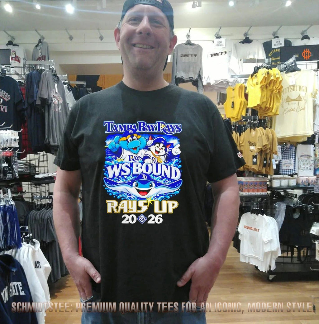 Tampa Bay Rays DJ Kitty Raymond And Stinger 2026 Ws Bound Rays Up Champions shirt