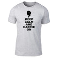 Keep Calm Carrie On Unisex T Shirt - Parody Actress Movie Sci Fi