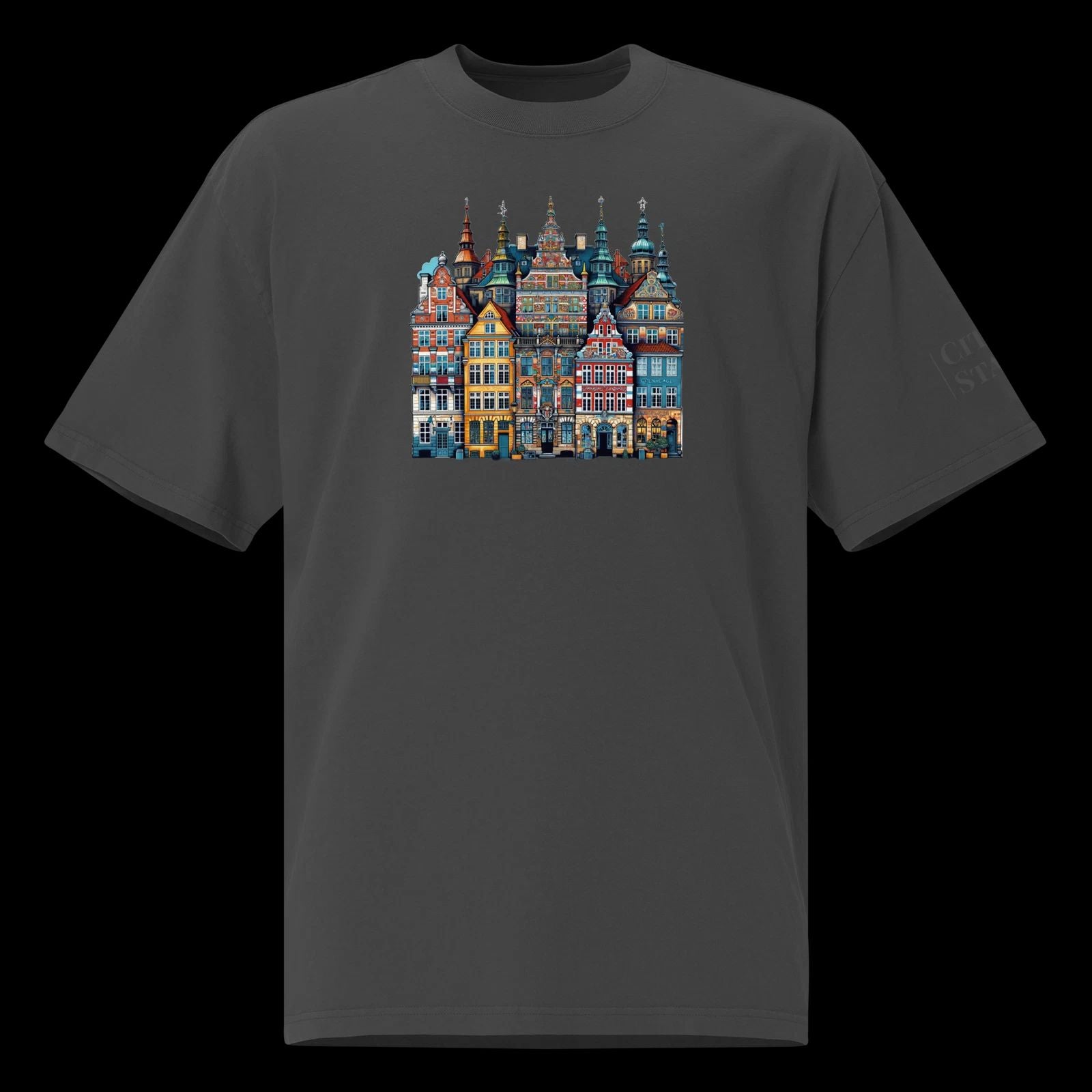 Oversized faded t-shirt (DENMARK)