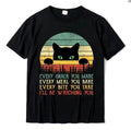 NEW Every Snack You Make shirt, XL, Black Cat, 46" circum. Funny Crazy Cat Lover