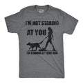 Mens Funny T Shirts Im Not Staring At You Im Staring At Your Dog Sarcastic