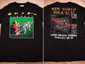 Rush Signals New World Tour 82-83 Long Beach Arena T-Shirt