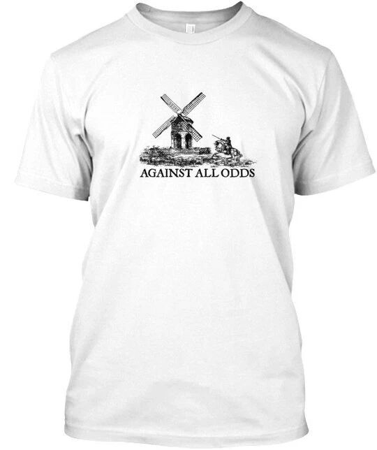 Don Quixote Quijote Retro Motivation - Against All T-Shirt