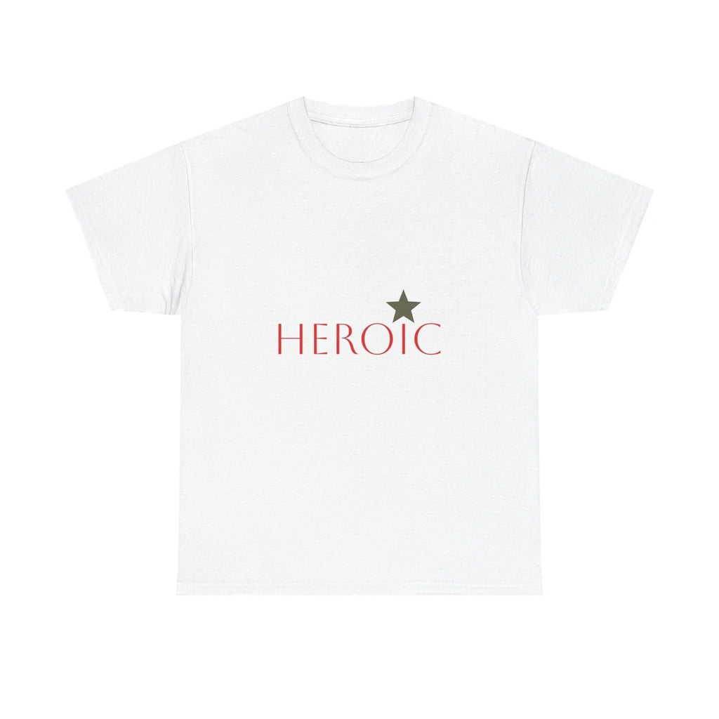 Heroic Message Unisex Heavy Cotton Tee | Motivational T-Shirt, Graphic [...]