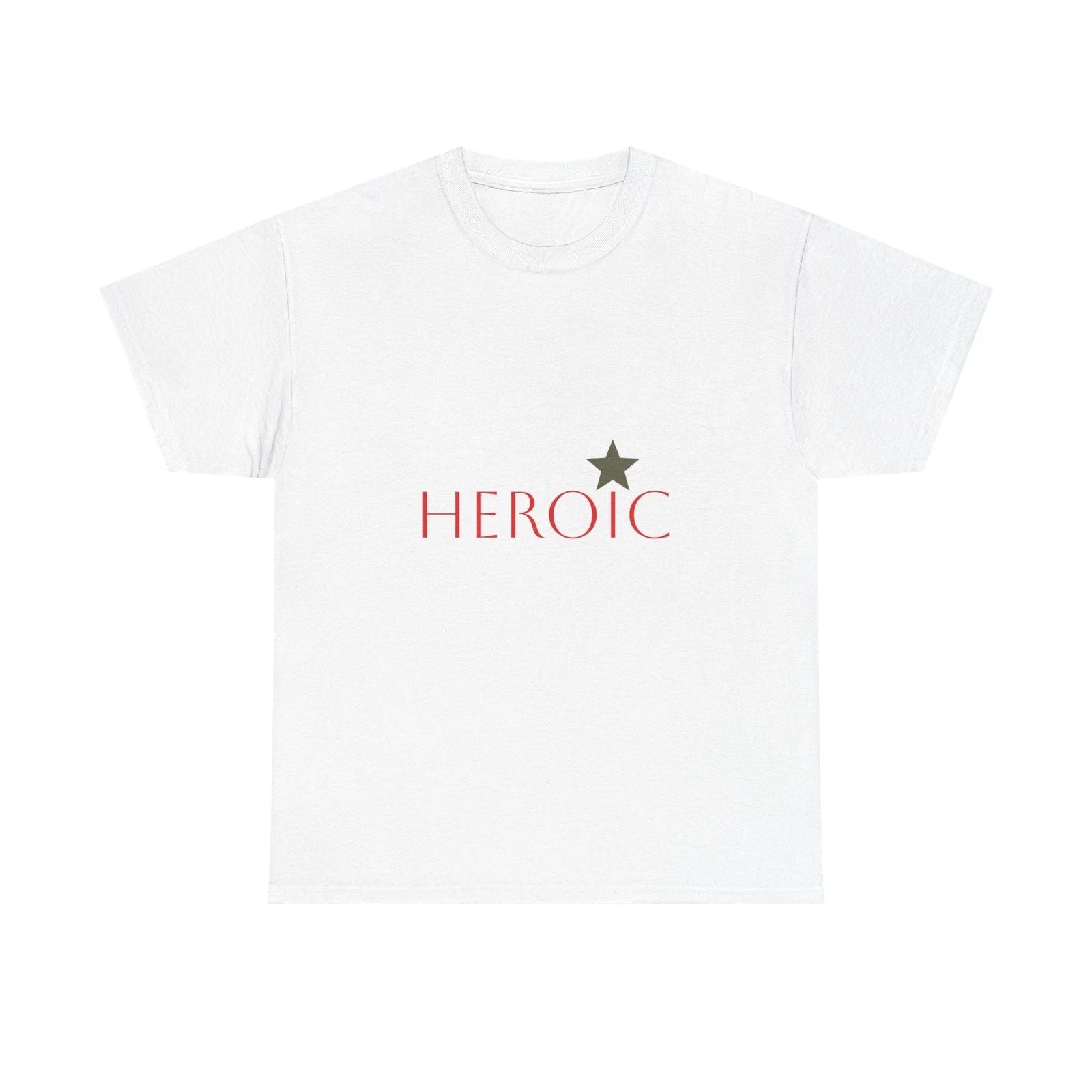 Heroic Message Unisex Heavy Cotton Tee | Motivational T-Shirt, Graphic [...]
