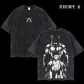 Retro Heavy Limited Gon Freecss Hunter X Hunter Dark Anime Streetwear T-Shirt