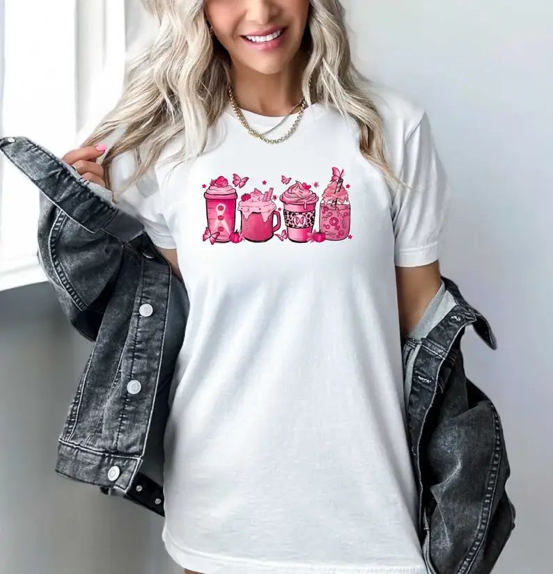 We Wear Pink Coffee T-Shirt