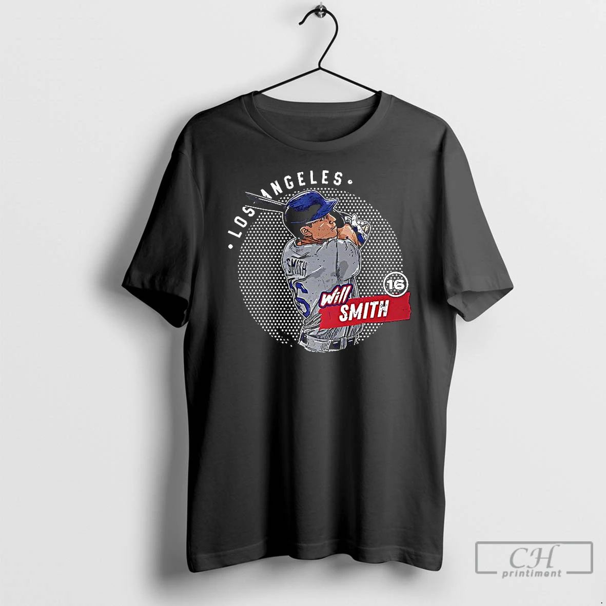 Classic Will Smith Los Angeles Dodgers World Series Champions 2025 Baseball Hit