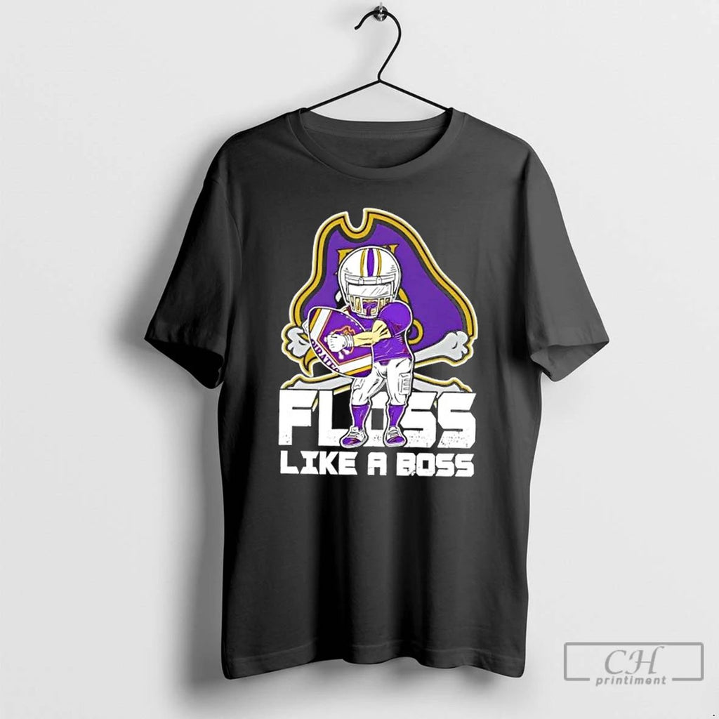 Classic East Carolina Pirates Floss Like A Boss T Shirts