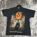 2012 The Hunger Games Movie Promo T-Shirt Graphic Tee Katniss Peeta MEDIUM