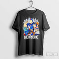 Classic Giants Yankees Rangers Dodgers And Mets New York City Skyline Mascot T Shirts Sweater