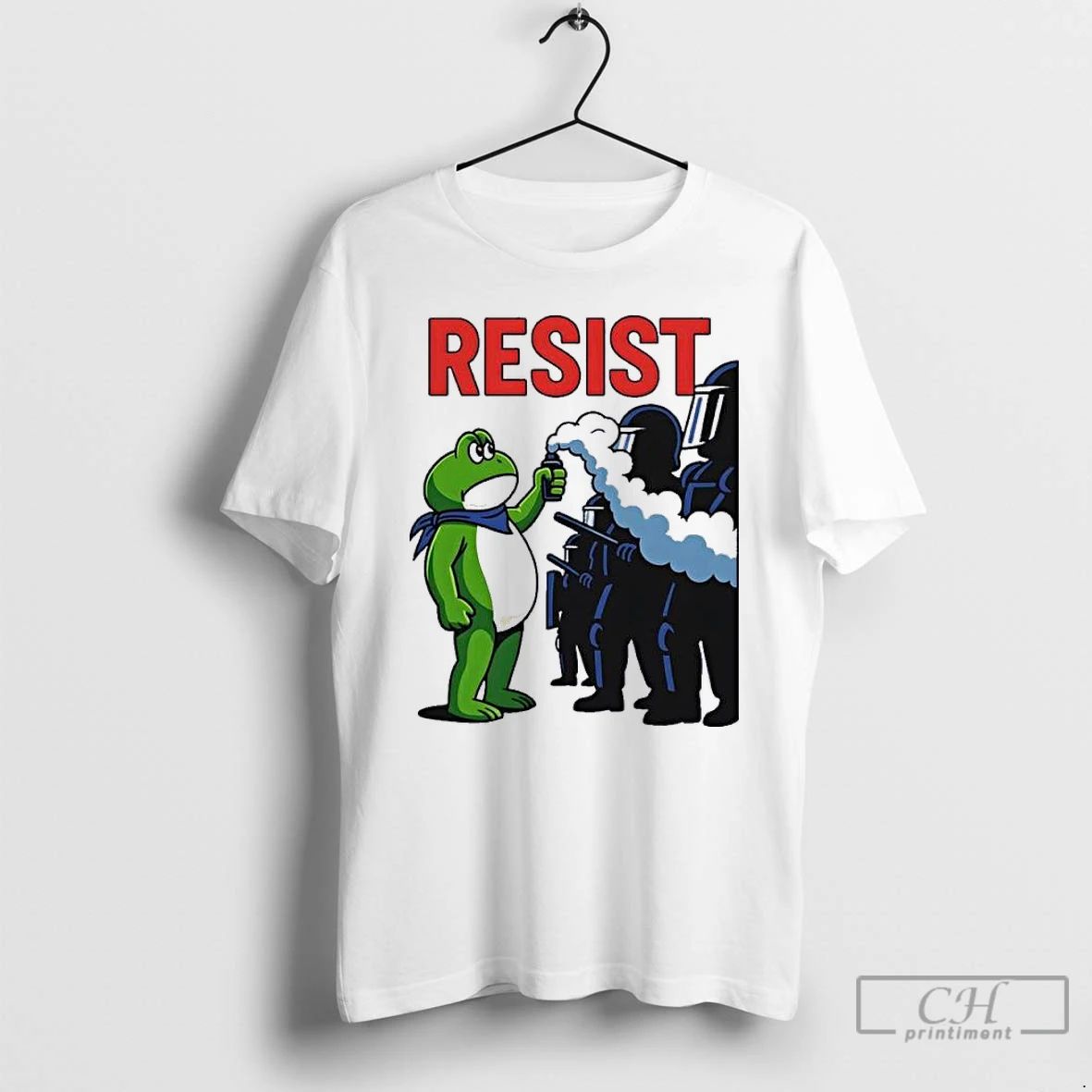 Classic Portland Frog Trending Funny Video Protest Resist T Shirts