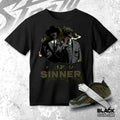 Foamposite Pro Pine Green We All Have Sin Shirt match sneaker, Streetwear Graphi