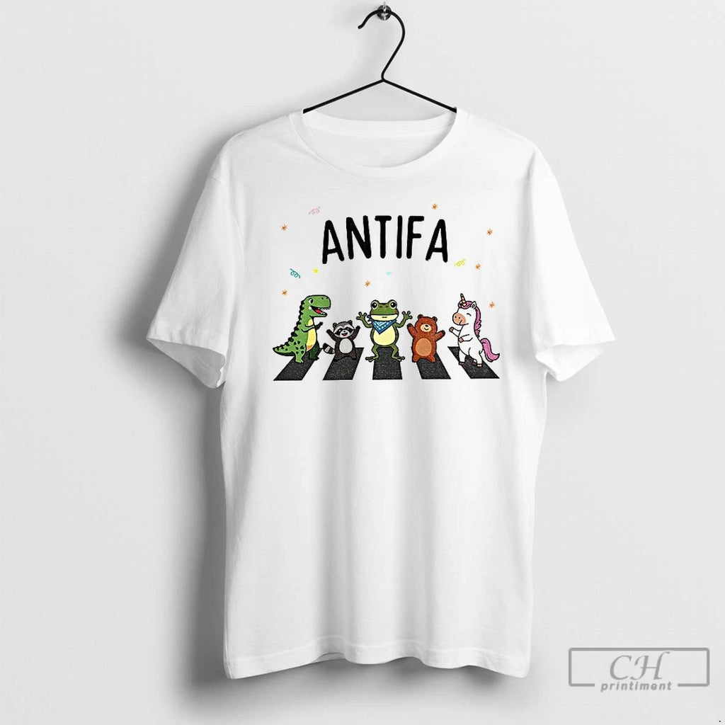 Classic Portland Frog Animal Dancing Antifa
