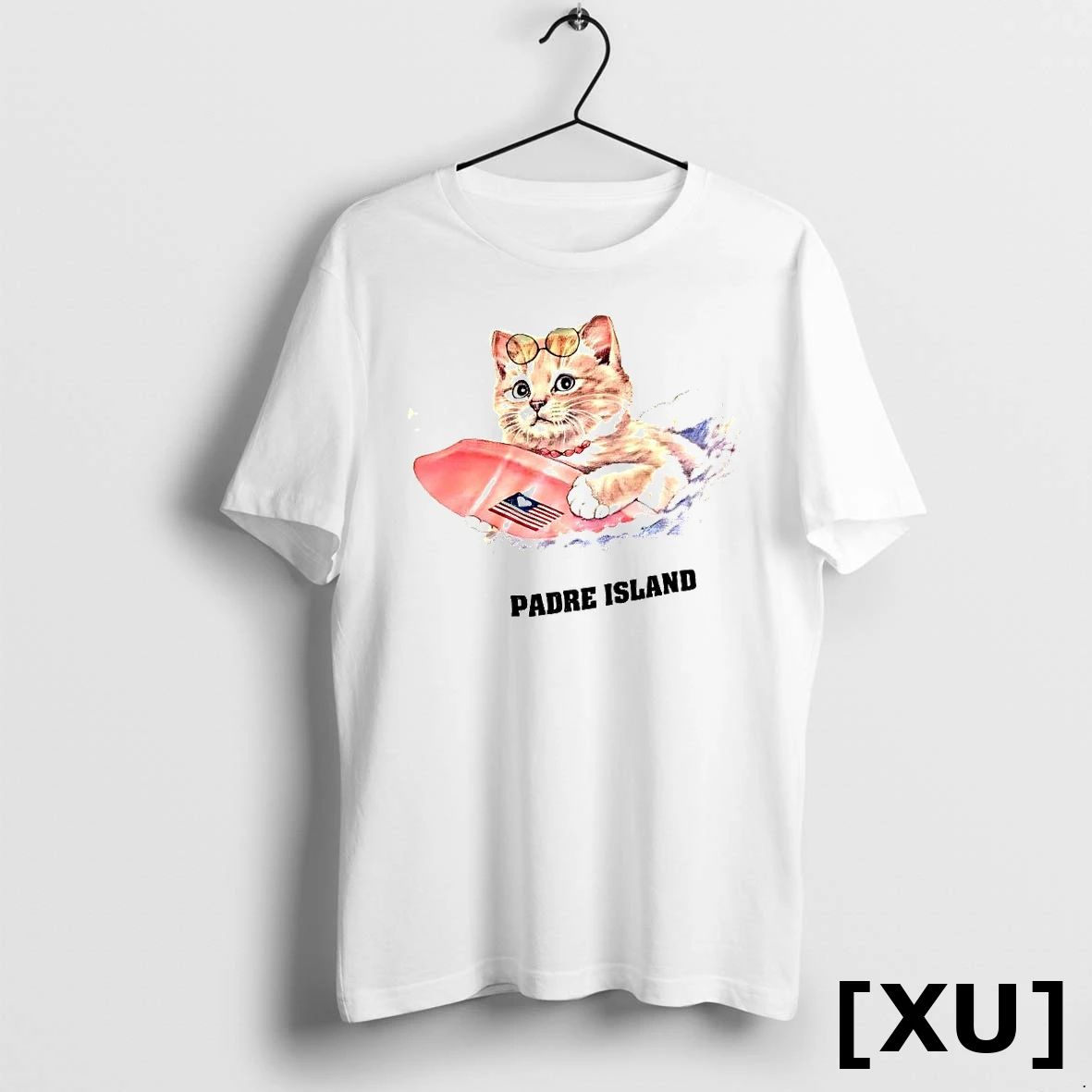 Cat Surfing Padre Island Tshirts Sweater