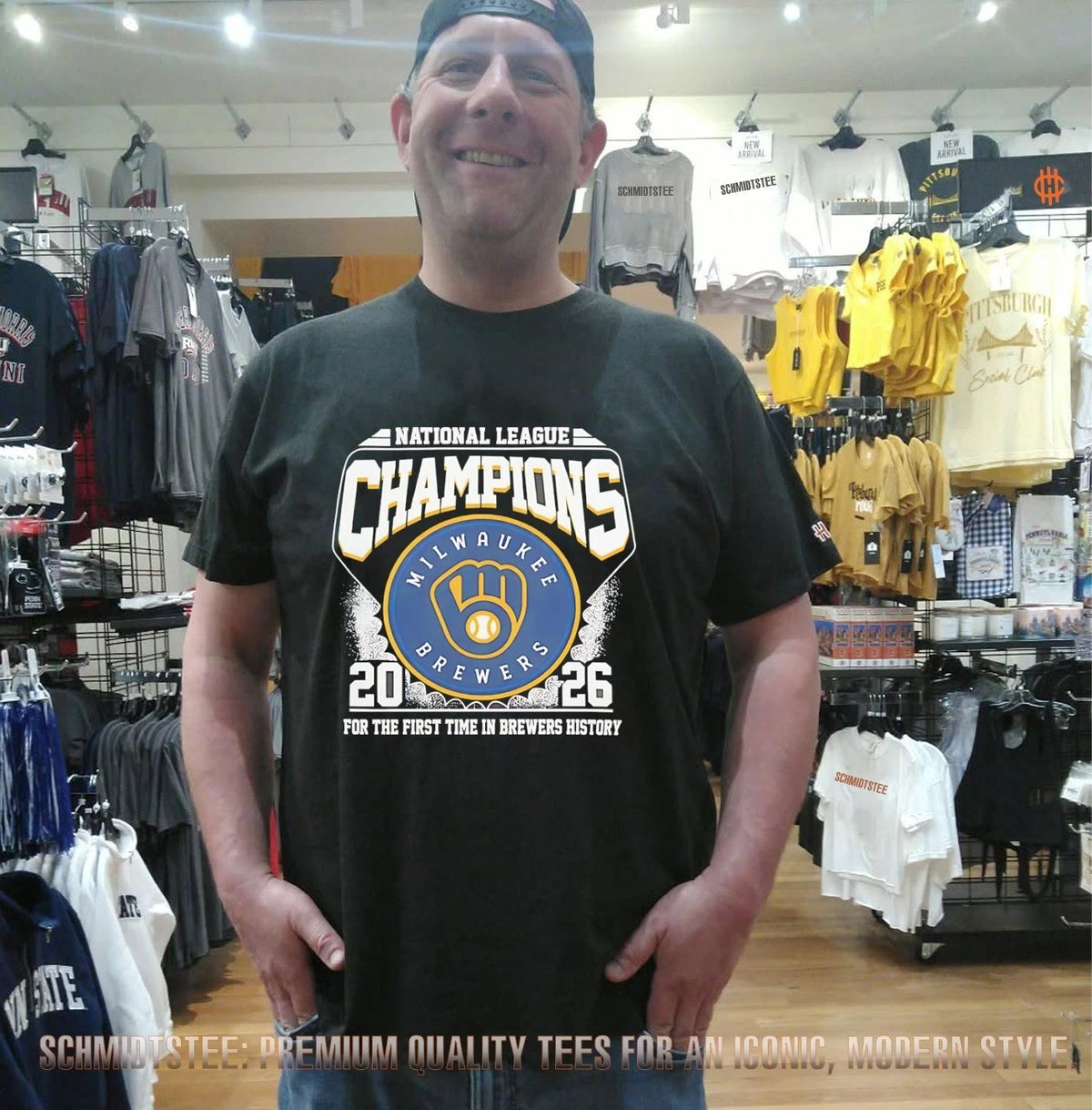 Milwaukee Brewers 2026 National League Champions For The First Time In Brewers History shirt