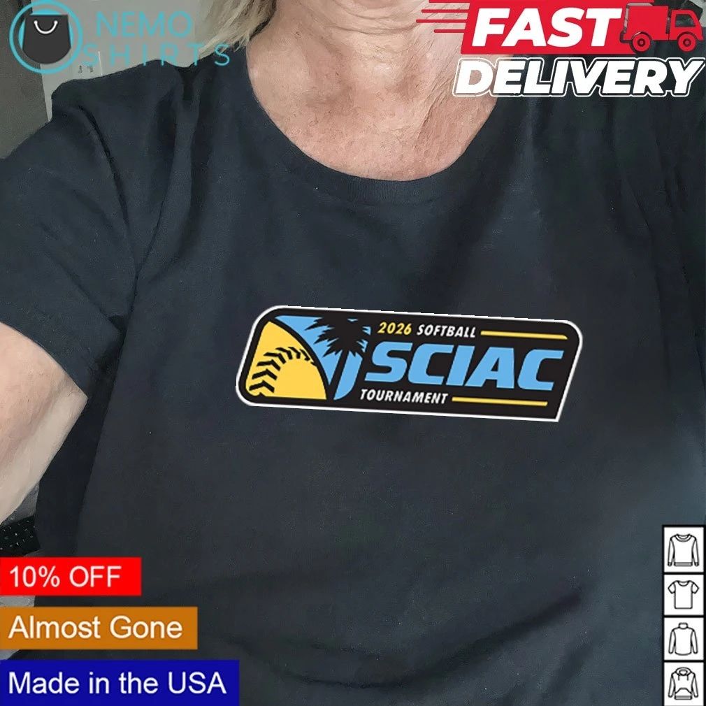 2026 SCIAC Softball Championship shirt