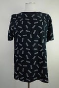 MOSCHINO MENS JERSEY SIZE 2XL T-SHIRT MAN ITALY COTTON VINTAGE CASUAL LOGO