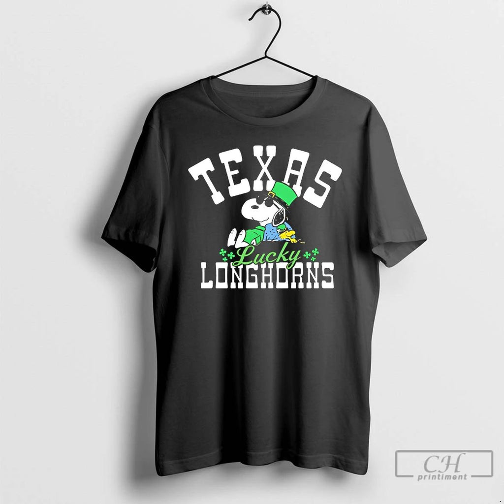 Classic Peanuts X Texas Longhorns St Patricks Day 2026