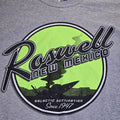 Gildan Roswell New Mexico Shirt Mens Large Gray Alien UFO Space Graphic Tee
