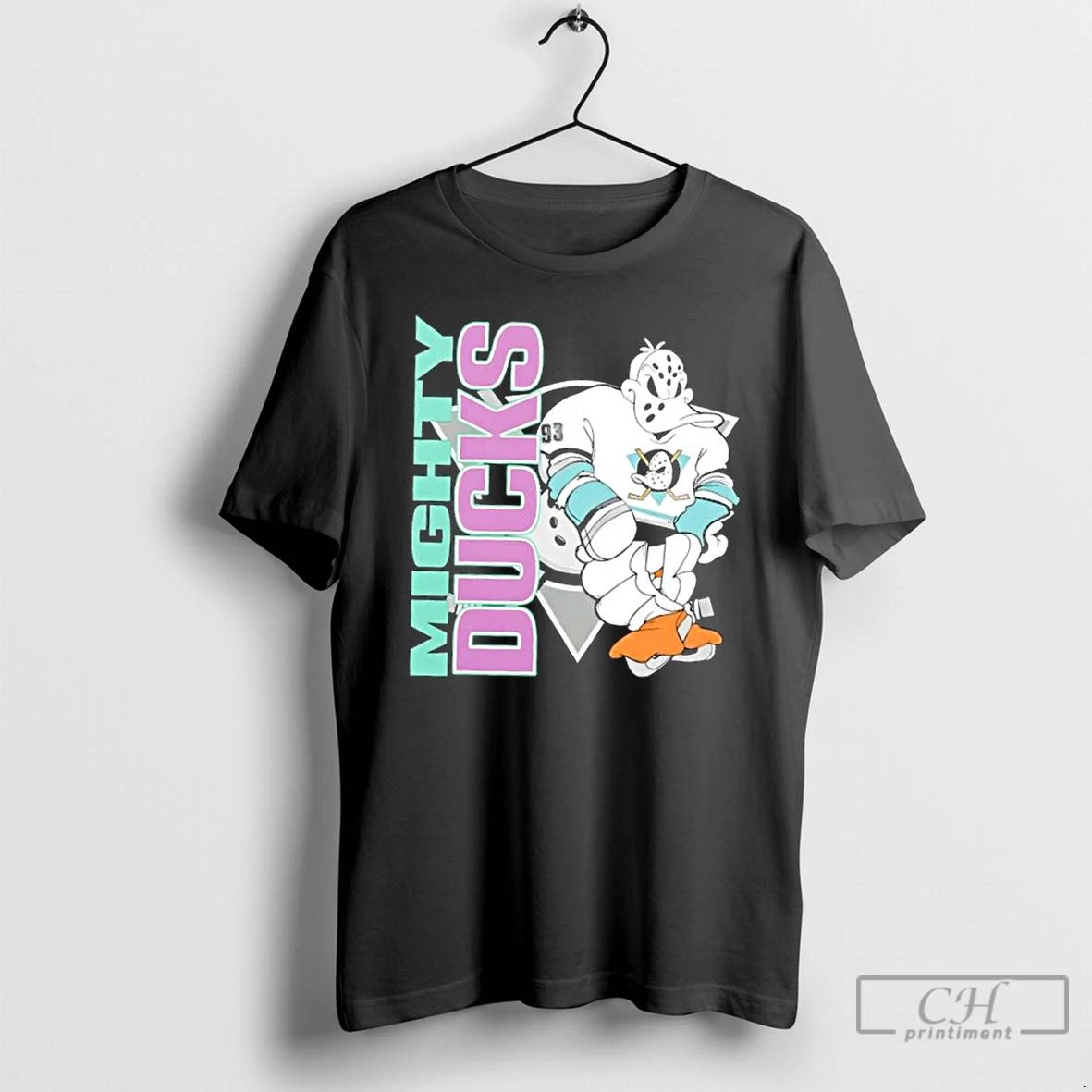 Classic Mighty Ducks Hockey Mascot T Shirts