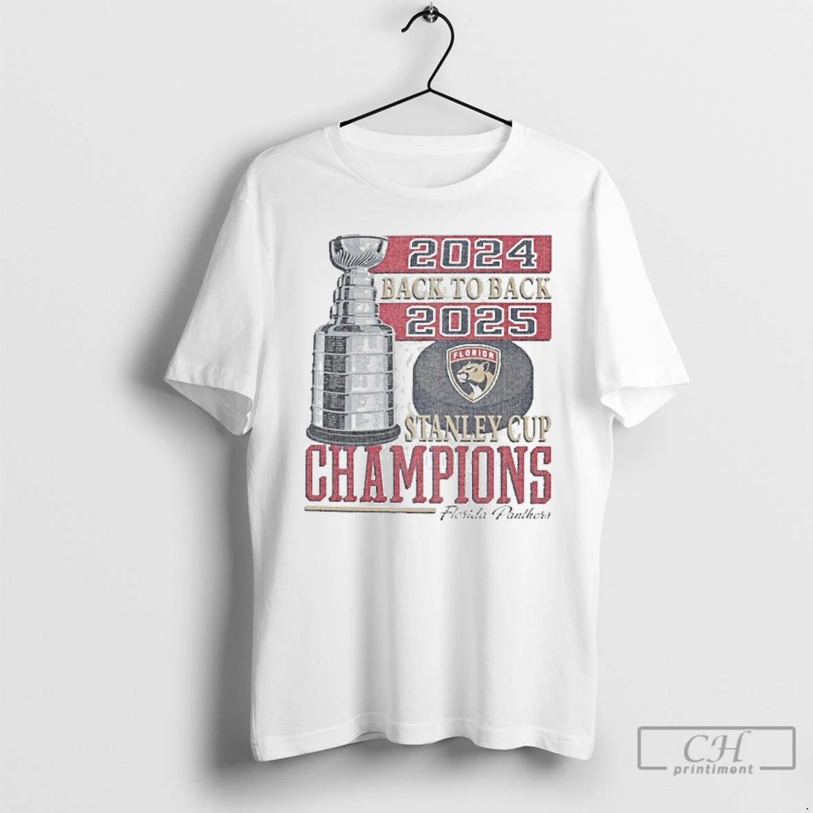 Premium Florida Panthers Champions Back To Back Vintage T Shirts