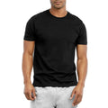 Men's T-shirts Cotton Crew Neck Short Sleeve Classic Fit Tee Solid Daily Wear