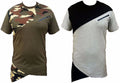MENS COLOR BLOCK ZIPPER T-SHIRT URBAN STREET WEAR SWAG HIP HOP FASHION