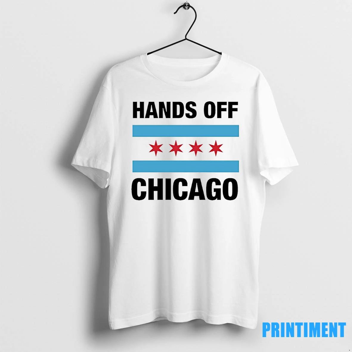 Hands Off Chicago Flag Tshirts Sweater