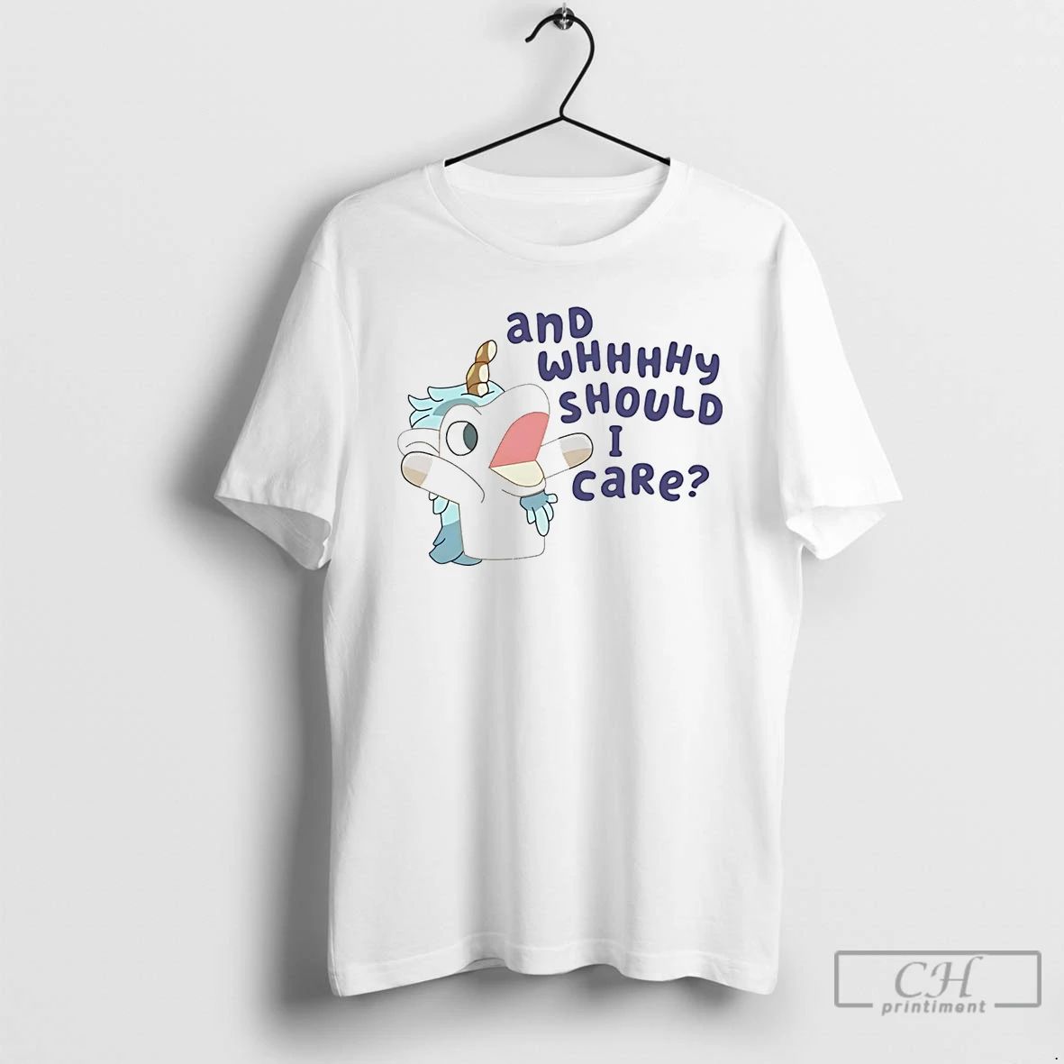 Classic Unicorn And Why Should I Care T Shirts
