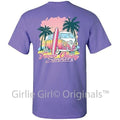 GGO Chasing Summer-2745 Violet Short Sleeve T-Shirt