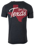 Chillionaire by Affliction  Men's T-Shirt GOD BLESS TEXAS Biker Cowboy