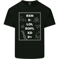 Funny Science RXN E- LOL ROFL XD P+ Geek Mens Light Cotton T-Shirt