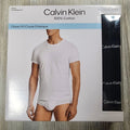 Calvin Klein Cotton Classic Fit T Shirts Black 3 Pack Mens Size M New