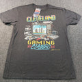 Cleveland Gaming Classic 2023 T-Shirt Mens Large Gray Retro Video Game Tee