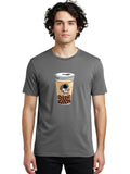 Boba-Tea-Astronaut-1 Mens Graphic Tee, 100% Cotton, Casual Summer Wear