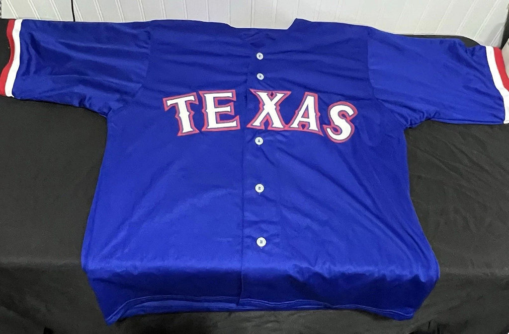 Ian Desmond Signed Blue Custom Jersey Texas Rangers JSA
