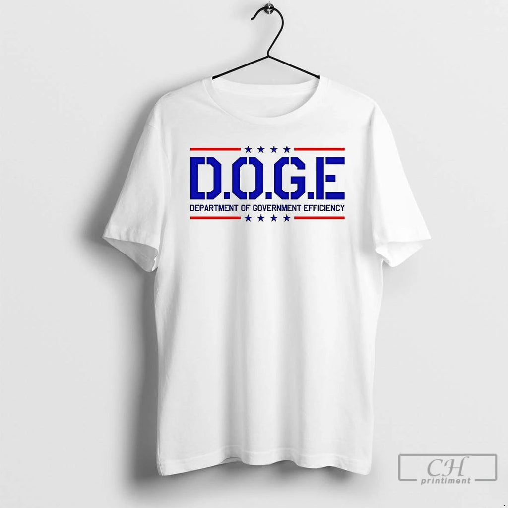 Classic D O G E Department Of Government Efficiency Sarcastic T Shirts