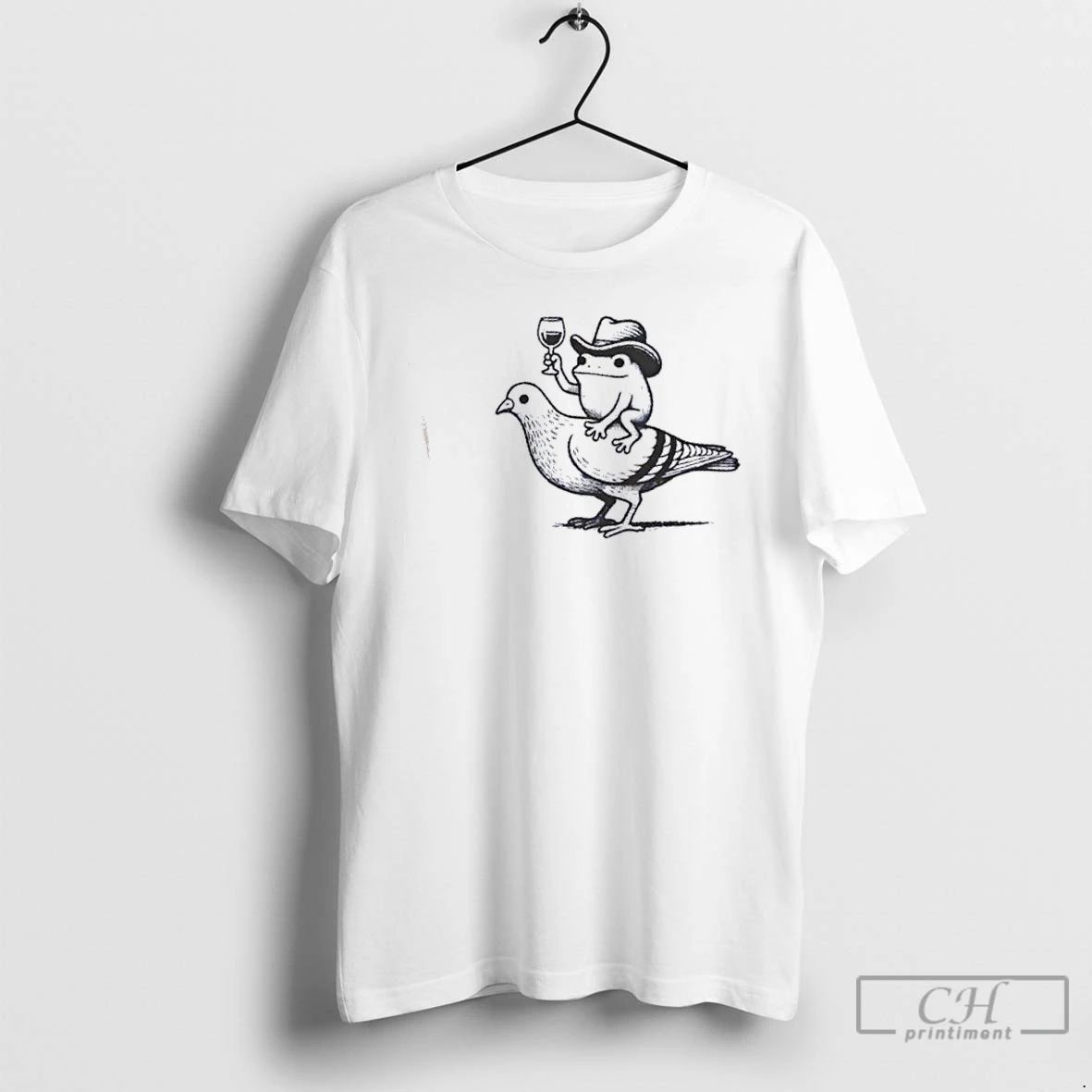 Classic Frog Cheers Cowboy Drink Wine T Shirts