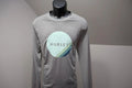 Hurley UV Water Shirt Graphic Surf Beach Long Sleeve Gray Fishing Mens Sz Medium
