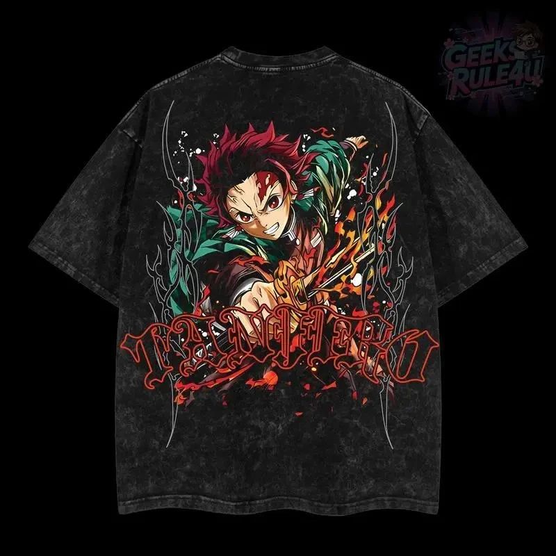 Dark Anime Assassin Graphic Tee Aesthetic Streetwear Unisex Shirt