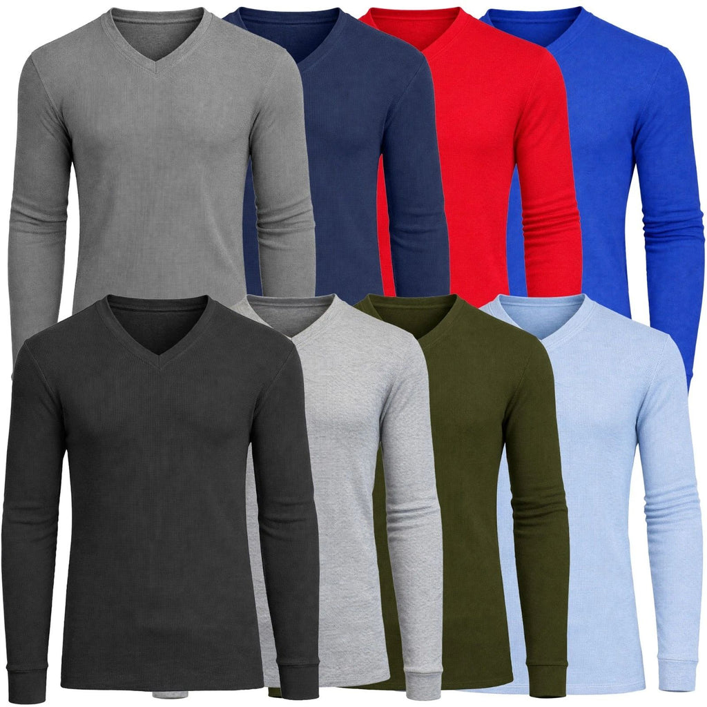 Men's 3-Pack Long Sleeve Thermal Shirts (Sizes- S-2XL) Free Shipping
