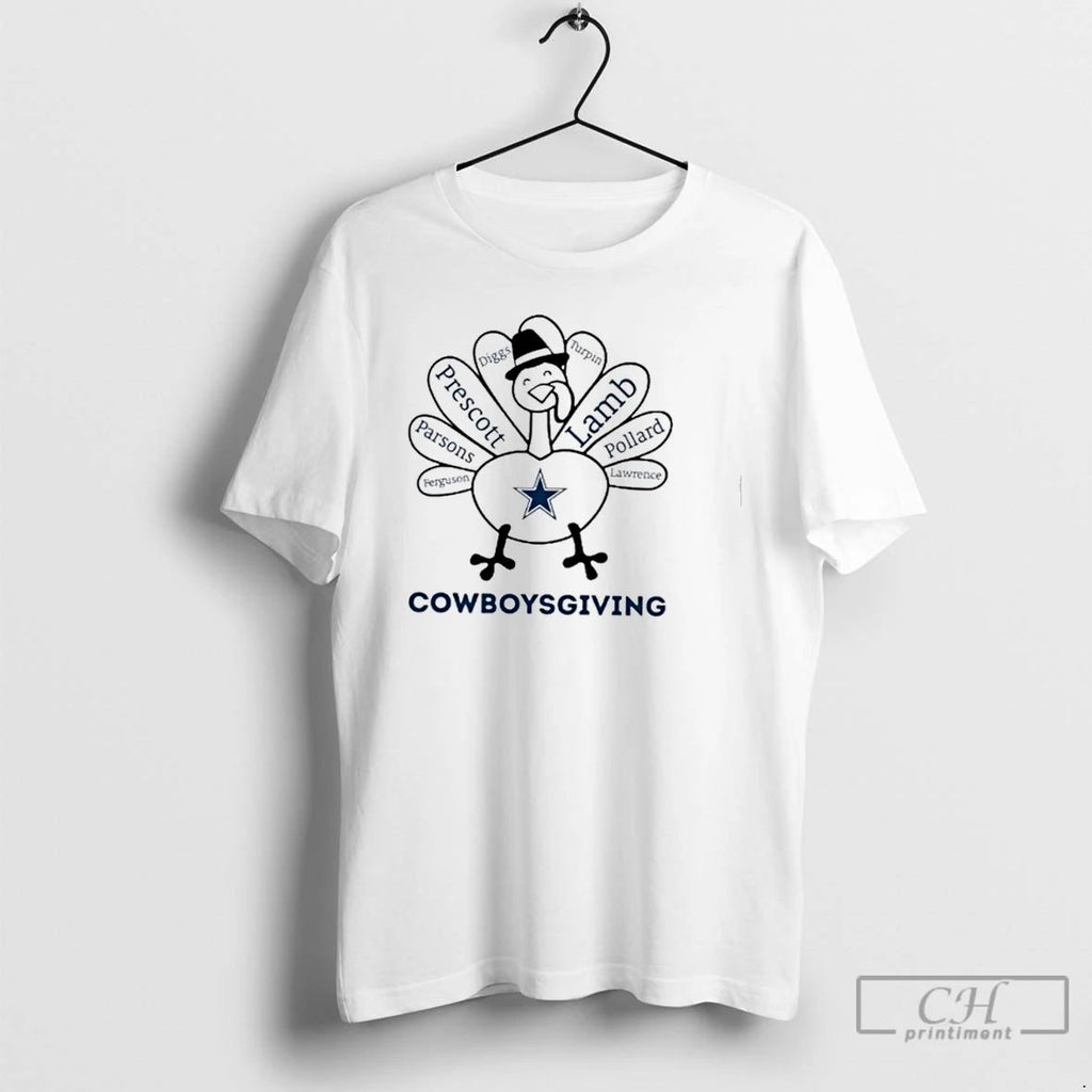 Premium Cowboysgiving Dallas Cowboys X Thanksgiving T Shirts