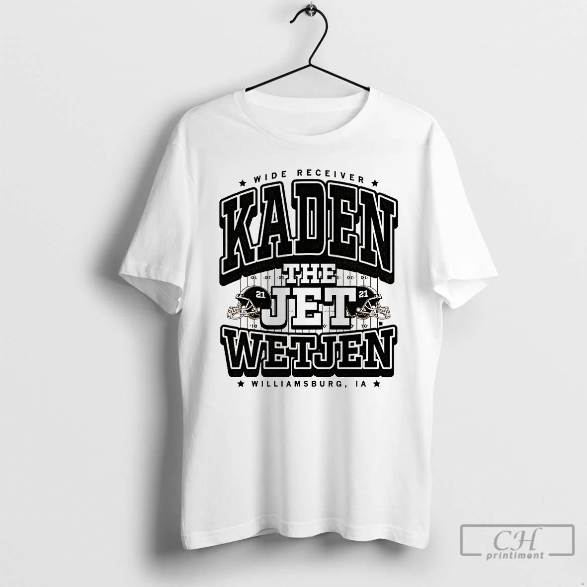 Classic Kaden Wetjen The Jet Wide Receiver Iowa Hawkeyes T Shirts