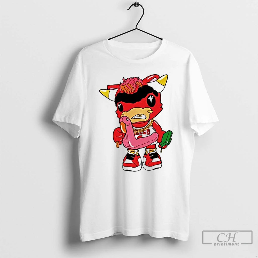 Classic Chicago Bulls Mascot Cute T Shirts